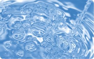 Deep hydration with hyaluronic acid
